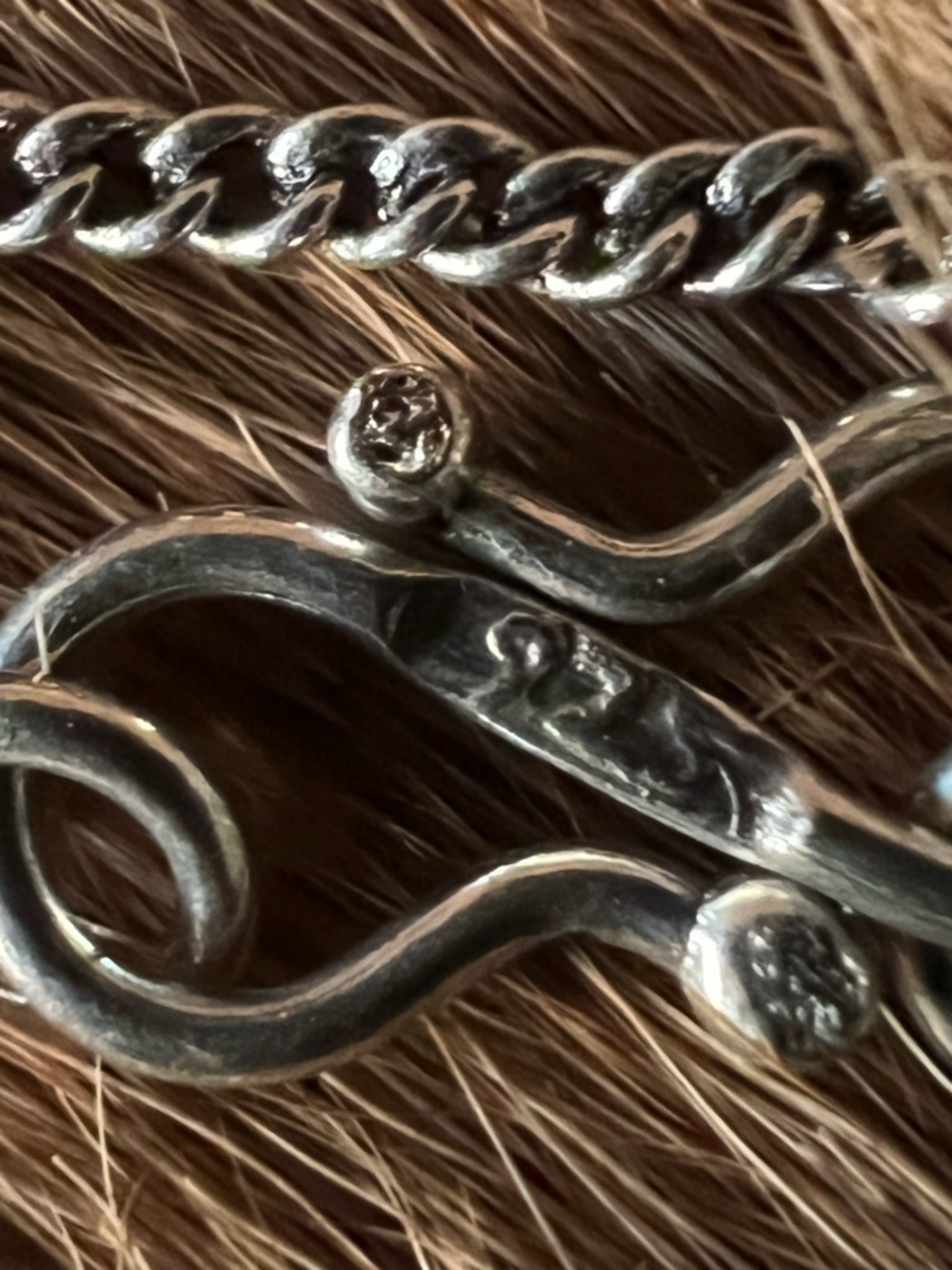 Sterling Silver Moonstone drop necklace - Picture 5 of 6